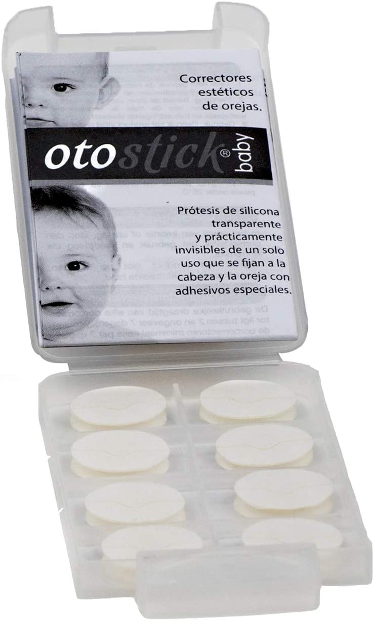 Otostick Bebé | Correctores estéticos para orejas separadas | Contiene 8  correctores + 1 gorro | A partir de 3 meses.
