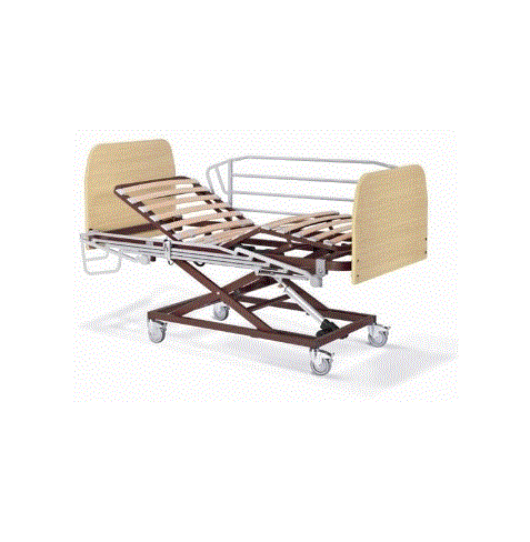 Cama articulada con carro elevador, barandillas, cabecero y piecero +  colchón viscoelástico - Farmacia Ortopedia Magistral