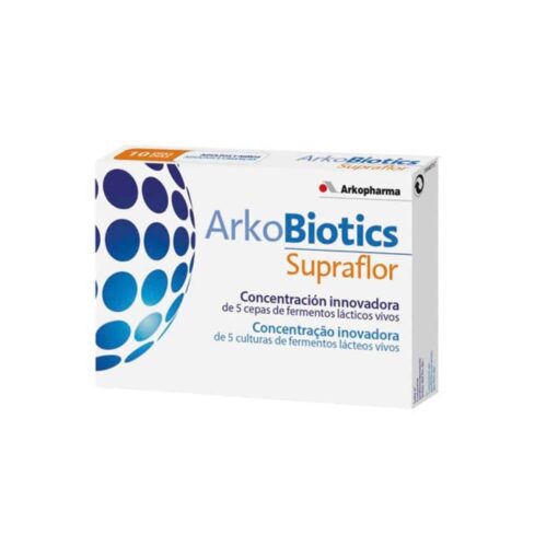 Arkobiotics Supraflor 10 Cápsulas Arkopharma – Defensas y Tránsito