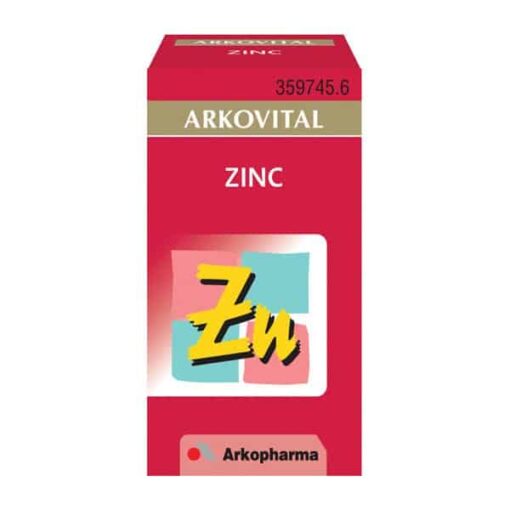 Arkovital Zinc 50 cápsulas – Protección Celular, Visión, Sistema Inmunitario