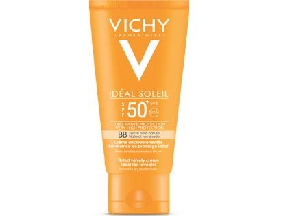 Capital Soleil BB Cream Spf 50 Seco con Color 50 ml – Realza el Tono de la Piel y la Protege de los Rayos Solares